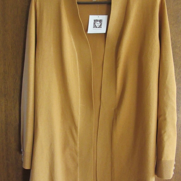 Anne Klein Knit Sweater Coat Cardigan - Picture 8 of 8